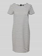 Oversized mini-jurk met all-over motief, model 'ABBY'