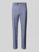 Regular fit broek met paspelzakken, model 'Parmal'