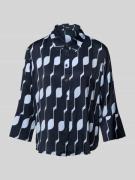 Regular fit blouse met 3/4-mouwen, model 'Zellie'