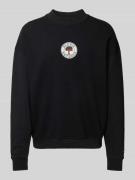 Sweatshirt met labelbadge, model 'SOURCE'