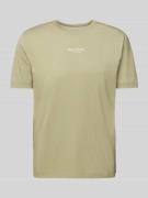 Regular fit T-shirt van puur katoen