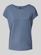Comfort fit T-shirt met effectgaren, model 'LAVA'