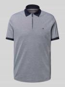 Regular fit poloshirt van katoenmix