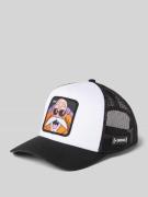Baseballpet met motiefstitching