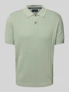Poloshirt met ribboorden