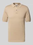 Poloshirt met korte knoopsluiting