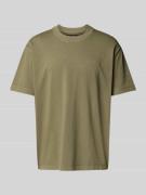 Regular fit T-shirt van puur katoen