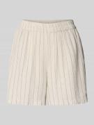 Regular fit korte broek met all-over motief, model 'PIA'