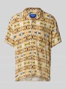 Regular fit vrijetijdsoverhemd met resortkraag, model 'LUKE'