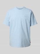 T-shirt met labelstitching, model 'IGUAN'