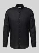 Slim fit zakelijk overhemd met knoopsluiting