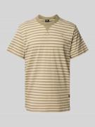 T-shirt met labelstitching