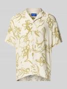 Regular fit vrijetijdsoverhemd met resortkraag, model 'LUKE'