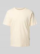 T-shirt met labelprint, model 'VARENNA'