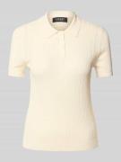 Poloshirt met korte knoopsluiting