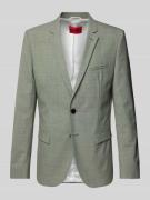 Slim fit 2-knoops colbert met reverskraag, model 'Arti'