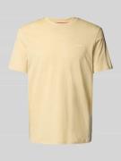 T-shirt met labelprint, model 'Dero'