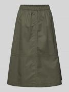 Midirok met elastische band en steekzakken