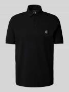 Poloshirt met labelstitching