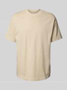 Regular fit T-shirt van puur katoen