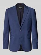 Slim fit 2-knoops colbert met klepzakken, model 'Jasper'