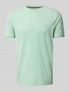 T-shirt met labelstitching