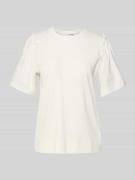 T-shirt met plooien, model 'PENELOPE'