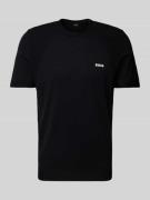 T-shirt met labelprint