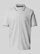 Poloshirt met labelstitching