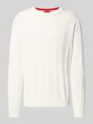 Gebreide pullover met ribboorden, model 'Sargyle'