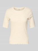 Regular fit shirt met sierzoom