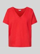 Regular fit T-shirt van puur katoen