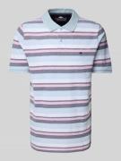 Regular fit poloshirt met logostitching