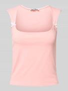 Tanktop met vierkante hals