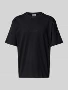 T-shirt met labelstitching