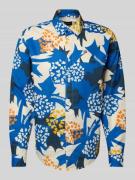 Vrijetijdsoverhemd met labelstitching, model 'RONGE'