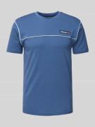 T-shirt met labeldetail