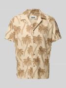 Slim fit vrijetijdsoverhemd met stitchingdetails, model 'BIJAN'