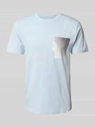 Regular fit T-shirt van puur katoen
