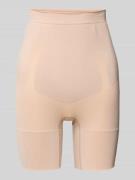 Skinny fit broek met labelprint