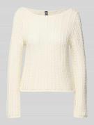Regular fit pullover met boothals, model 'SIRI'
