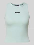 Tanktop met labelstitching