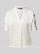 Regular fit blouseshirt met V-hals, model 'Kelucy'