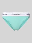 Slip met label in band