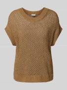 Gebreid shirt met ronde hals