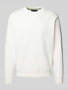 Sweatshirt met ribboorden