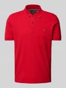 Poloshirt met labelstitching