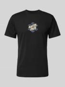 T-shirt met labelprint