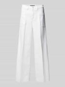 Wide leg jeans met opgestikte zakken, model 'MIRU'