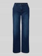 Straight leg jeans met steekzakken